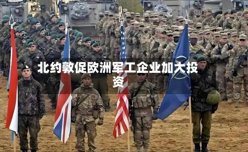 北约敦促欧洲军工企业加大投资
