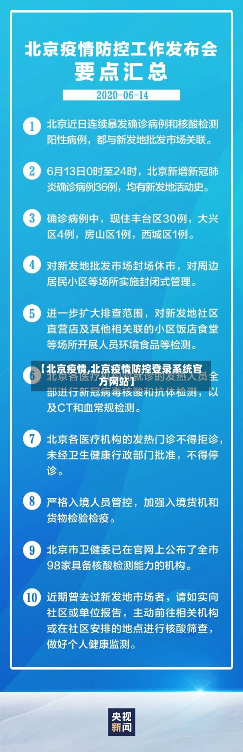 【北京疫情,北京疫情防控登录系统官方网站】
