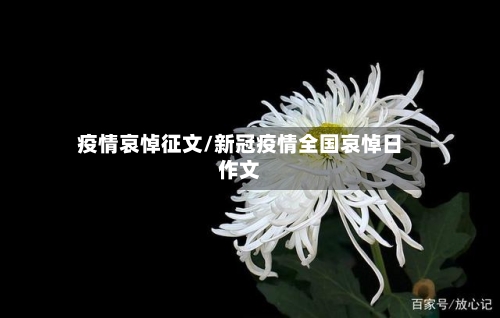 疫情哀悼征文/新冠疫情全国哀悼日作文